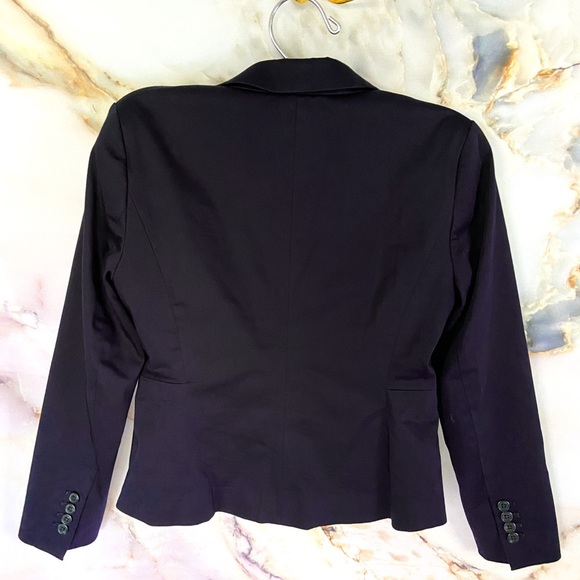 Ann Taylor Deep Navy Petite Blazer - Picture 2 of 4